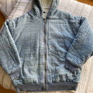 AE Women’s Jean Sherpa Jacket